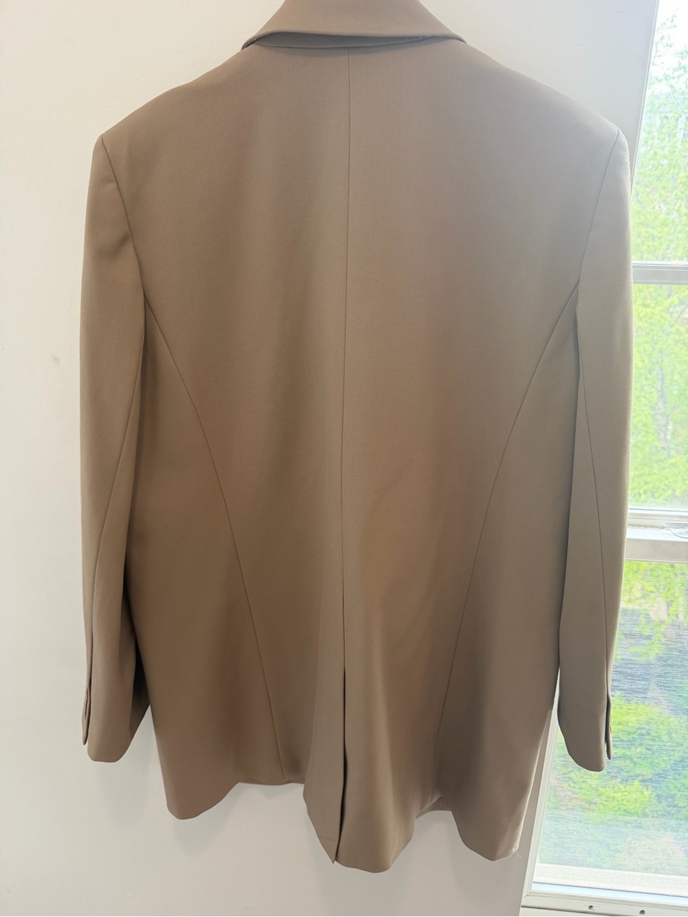 Aritzia Agency Blazer - Olive/Tan - Single - Breasted Blazer - Picture 4 of 7